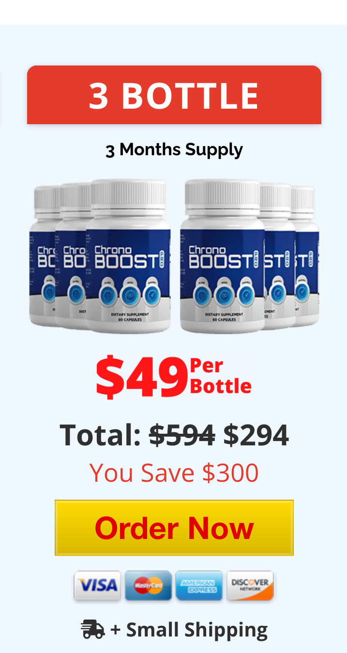 ChronoBoost Pro - 6 bottles