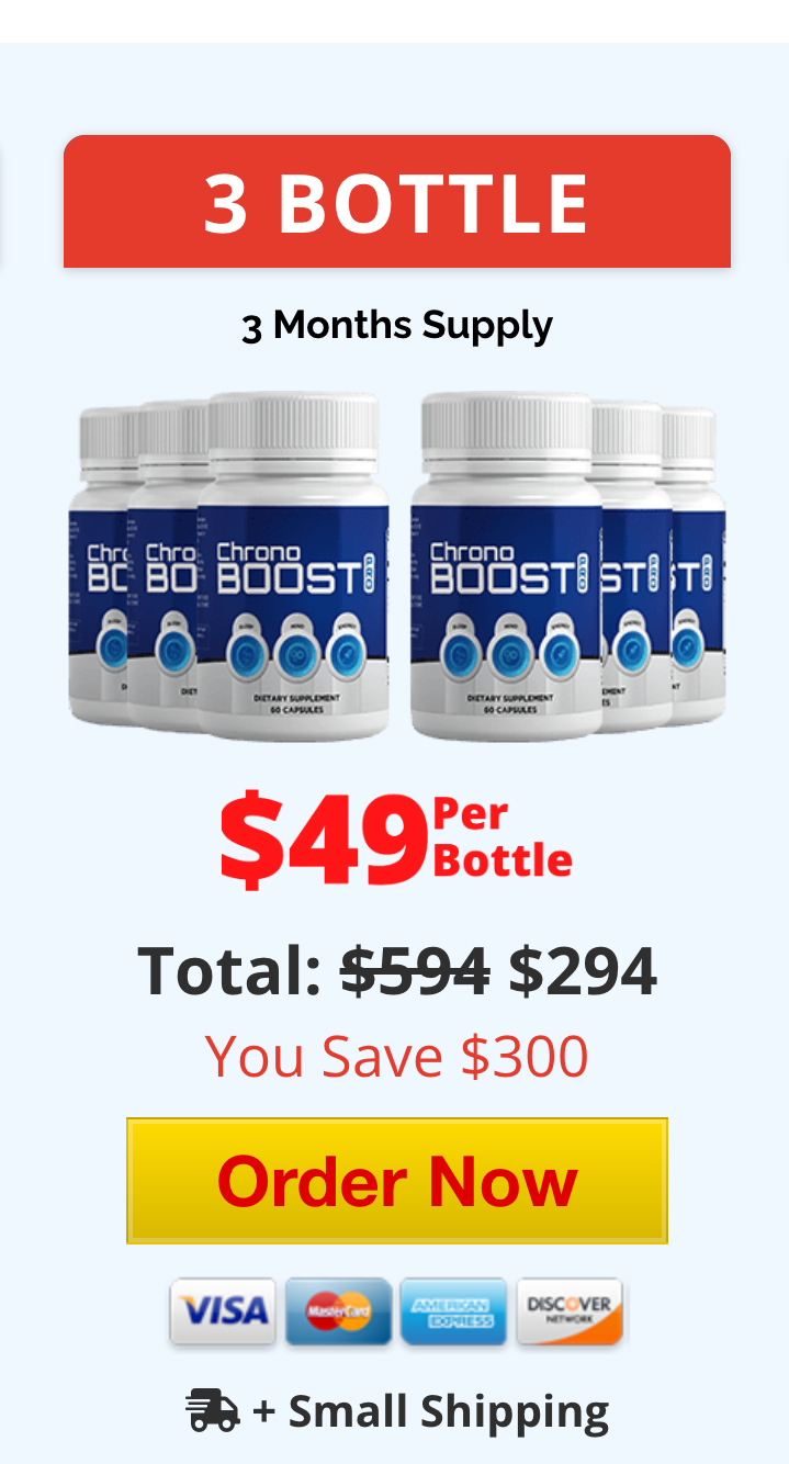 ChronoBoost Pro - 6 bottles